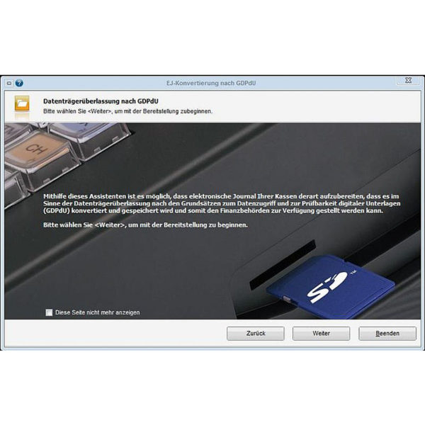 Sharp ERA/UP GDPdU Konvertierung Tool