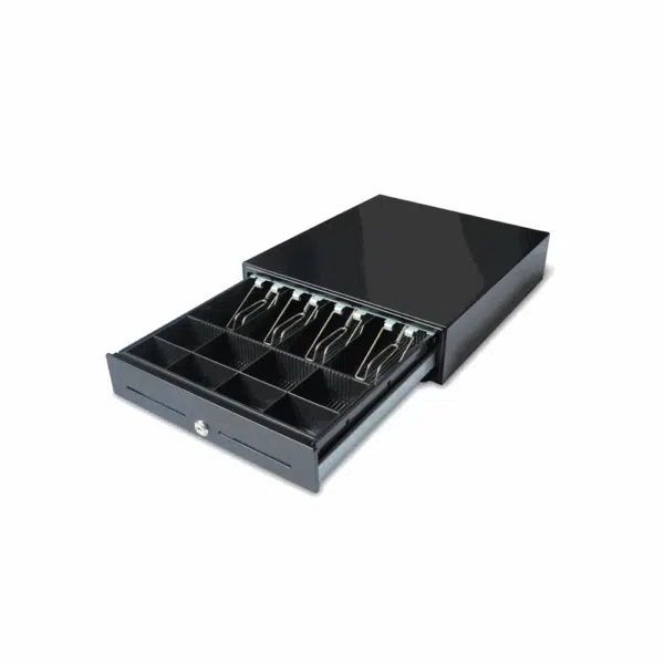 Kassenchef Schublade 350 mm Breite - 4B/8C - schwarz exklusiv – Bild 3