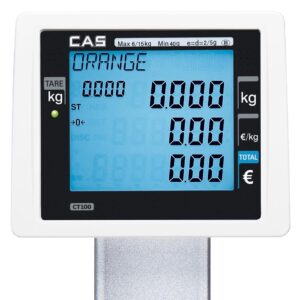 CAS CT100 backlight on