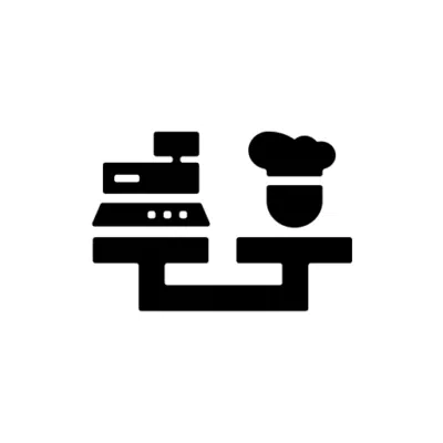 Kassenchef Icon - Black